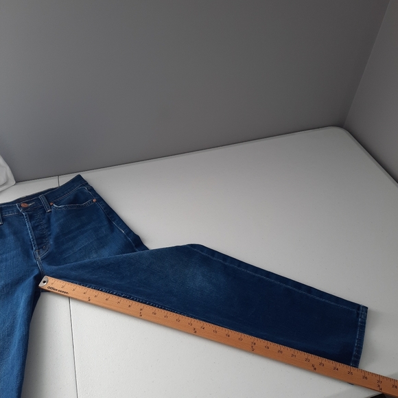 Mother The Tomcat High Rise Button Fly Straight Jeans Snipped in the Bud size 25 - Picture 14 of 16